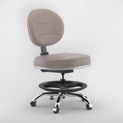 Linea - Cadeira para Nail Designer - Capuccino - Render