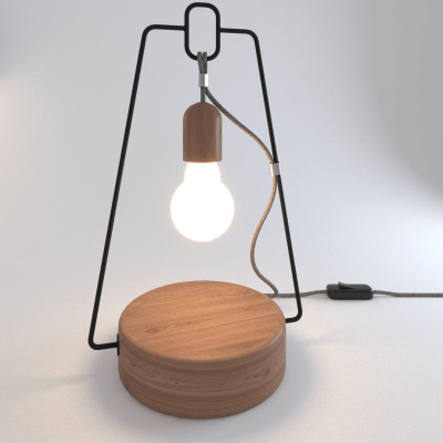 Luminária Lampione - Render