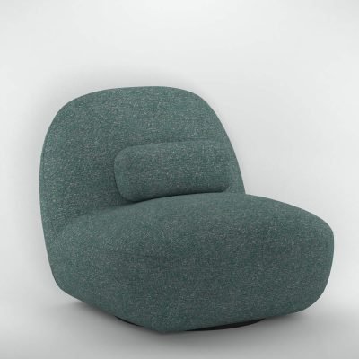 Zendi - Poltrona Matisse - Verde Boreal - Render